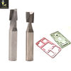 Ultra Precision Two Flutes PCD End Milling Tools